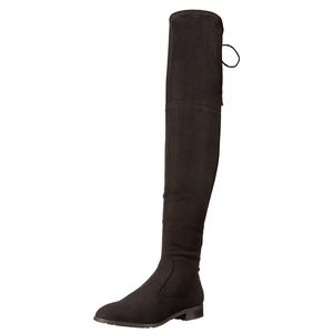 Marc Fisher Olympia Suede Over the Knee Flat Boots
